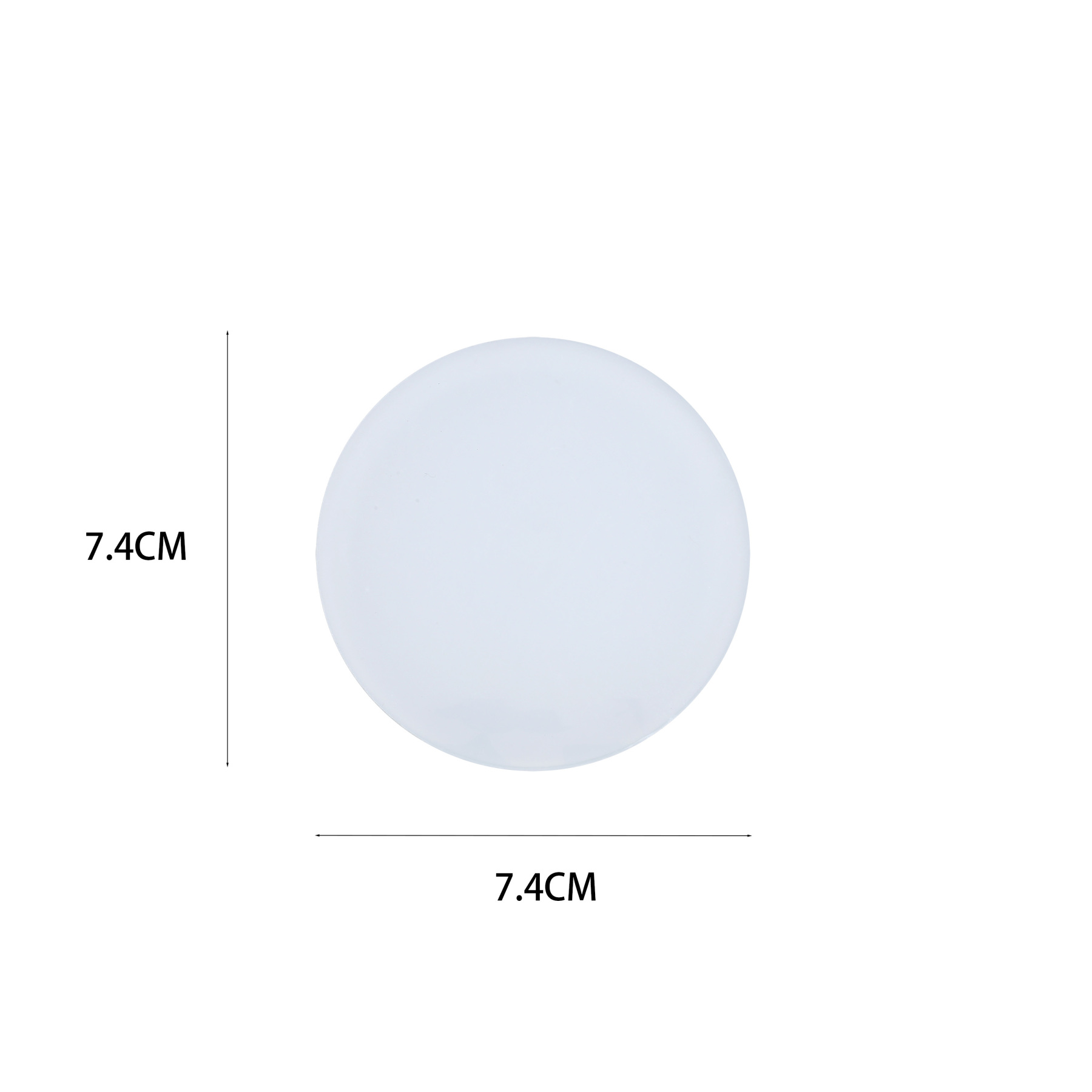 Blank Acrylic Magnets for Heat Press (50pcs)