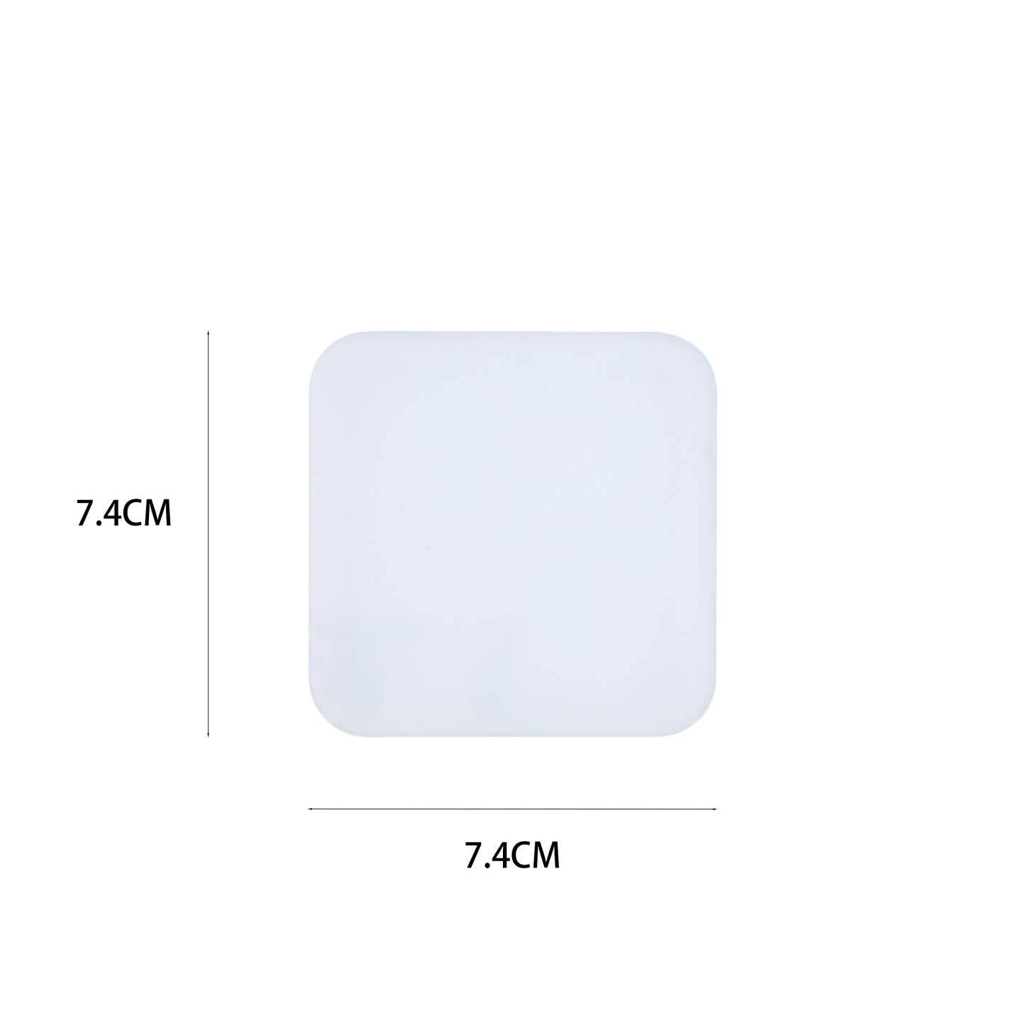 Blank Acrylic Magnets for Heat Press (50pcs)