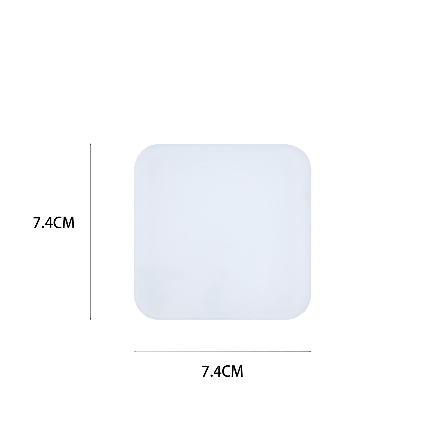 Blank Acrylic Magnets for Heat Press (50pcs)