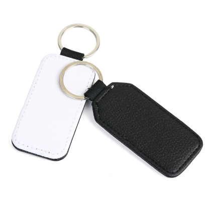 Blank Leather Key Chain for Heat Press