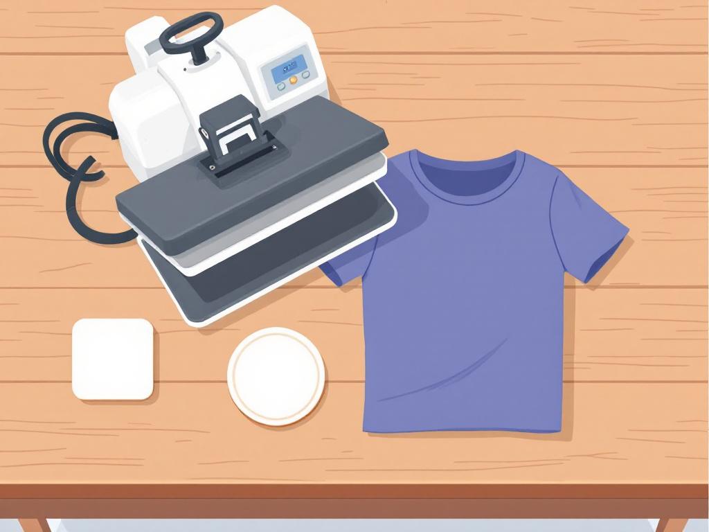 heat press setup for sublimation beginner