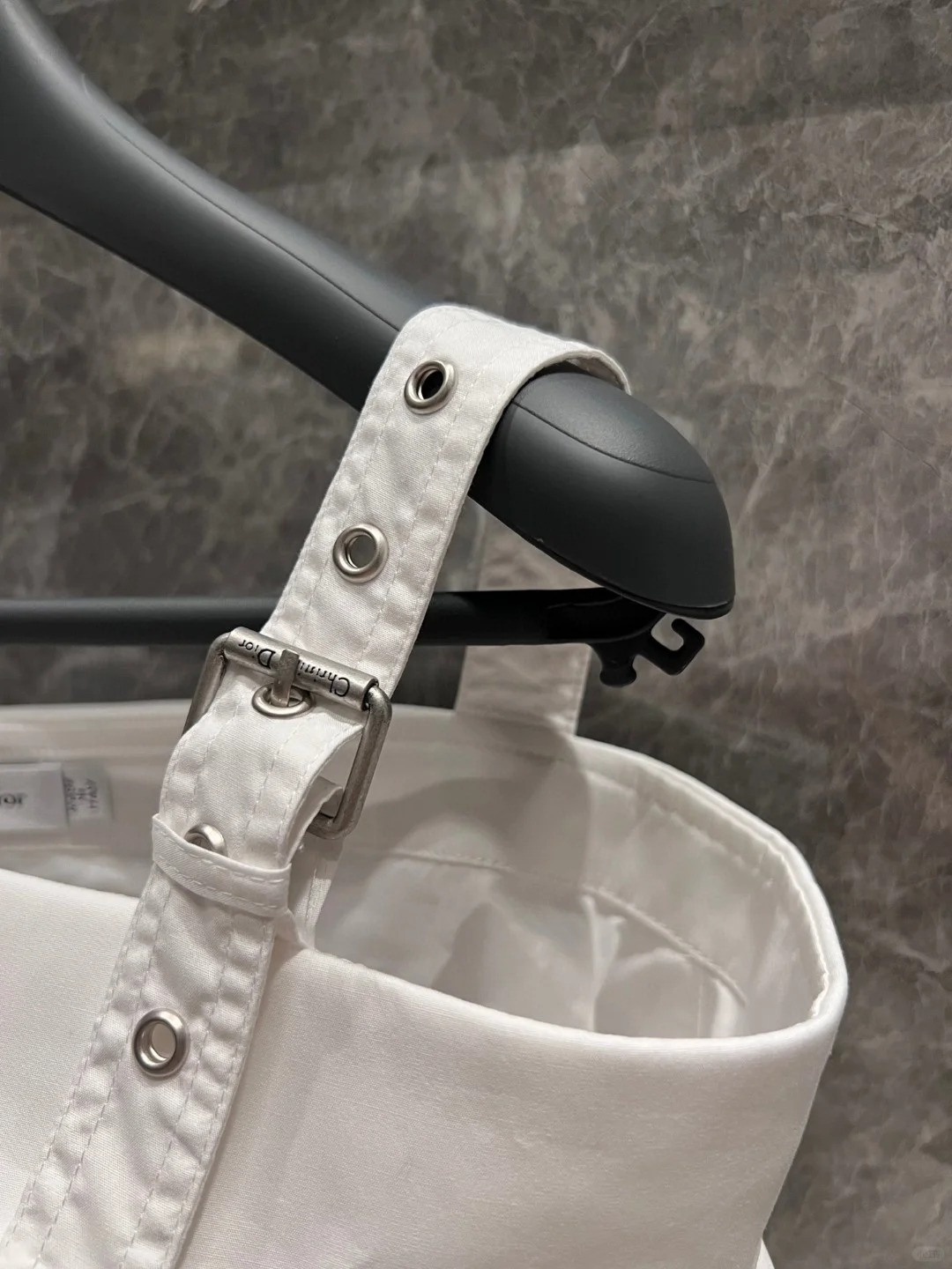 DIO25SS White One Shoulder Blouse