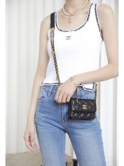 CHANE25SS knitted vest