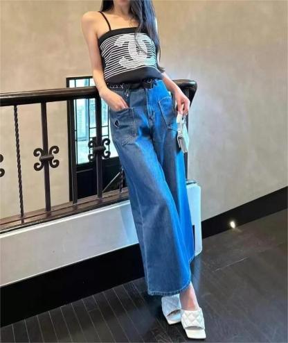 CHANE25SS Striped Vest