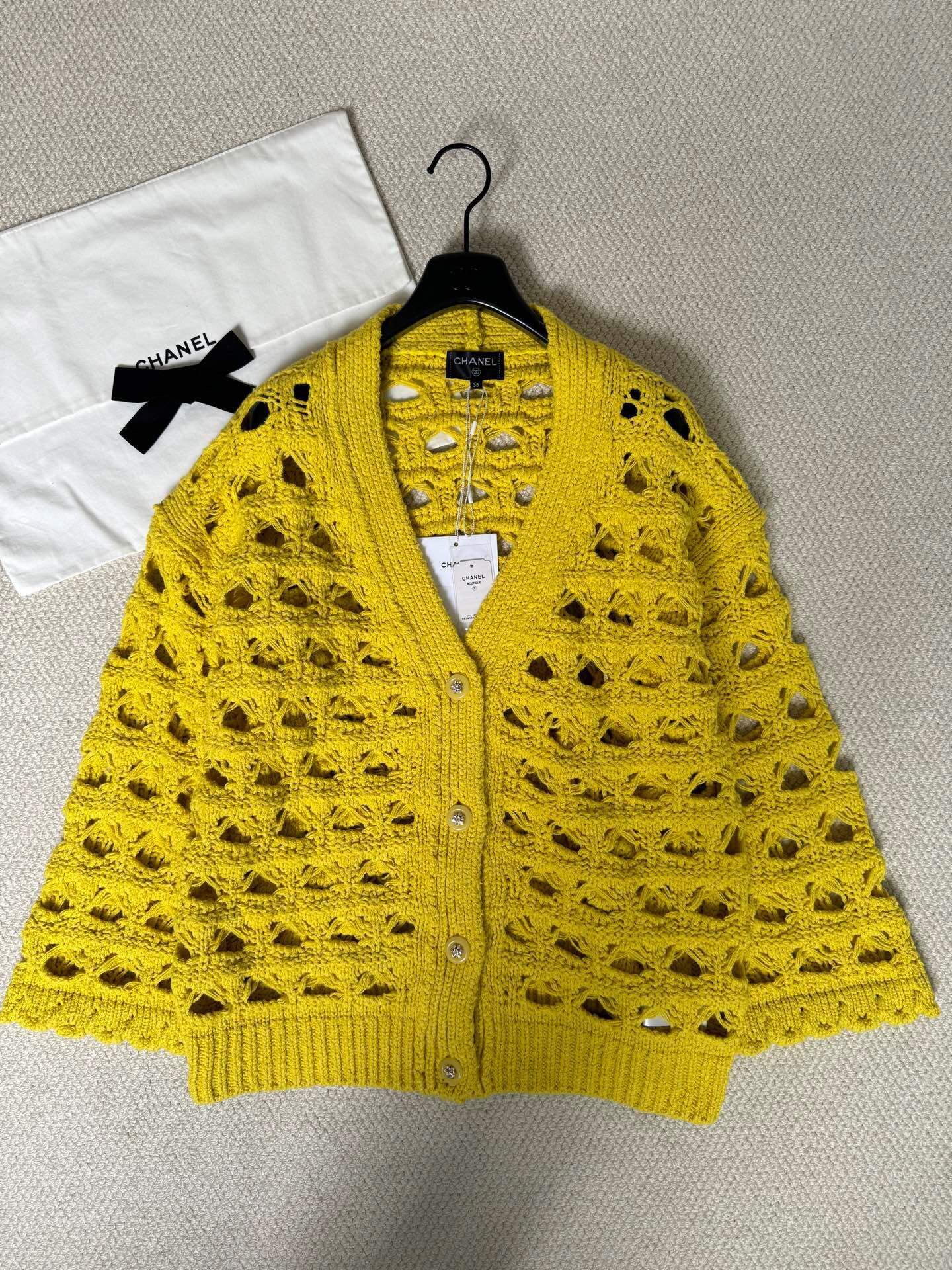 CHNEL knitted cardigan