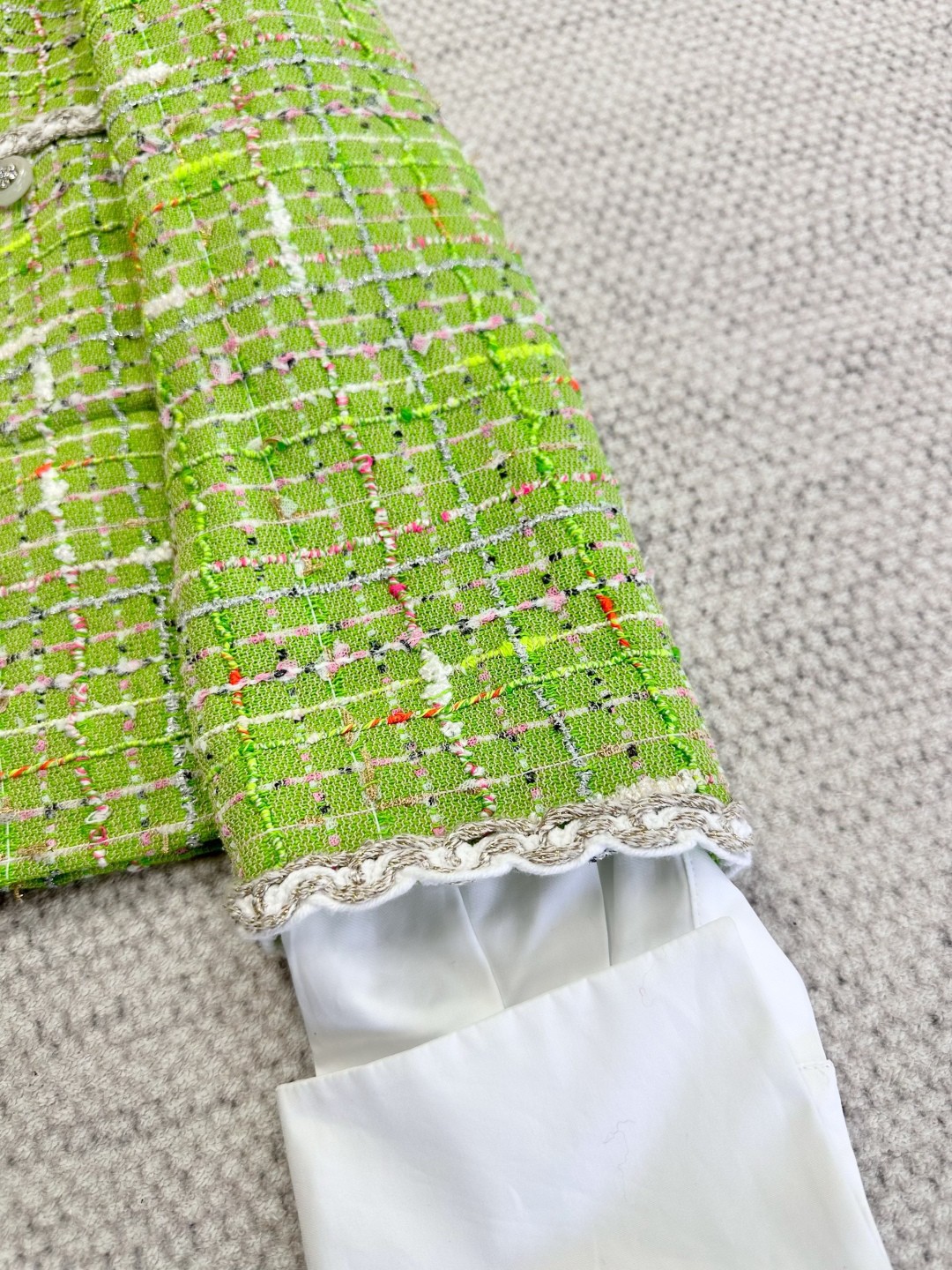 Miu Gray Sweatshirt Jacket