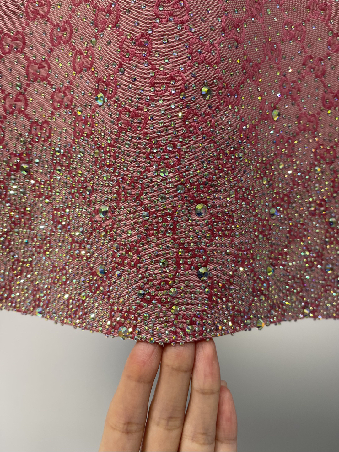 GG Skirt Gradient Full Star Hot Rhinestone