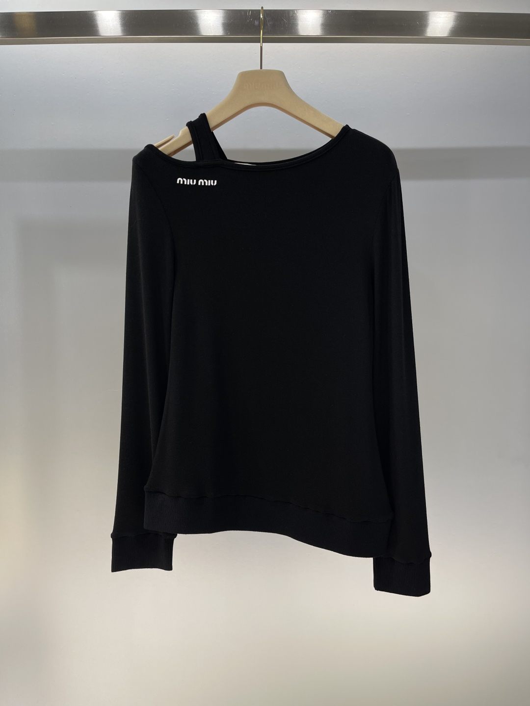 Miu Strapless One Shoulder Raglan Long Sleeve