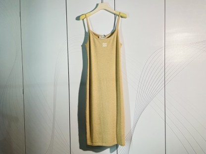 Miu New Halter Slim Dresses