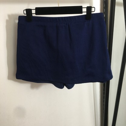 Miu Army Blue Shorts