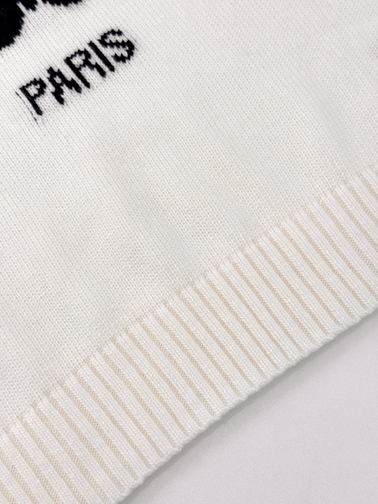 CD New Embroidered Butterfly Clash Color Knit Short Sleeve