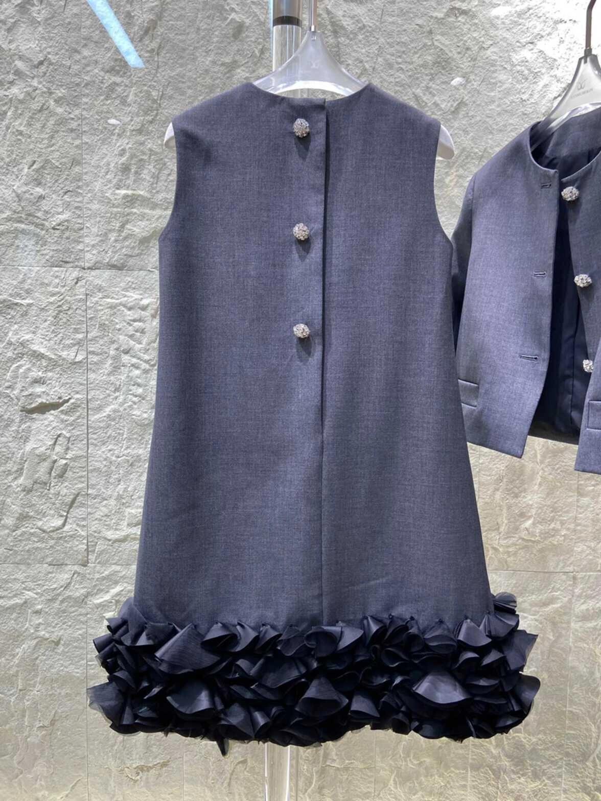 PRAD Lace Vest Dress