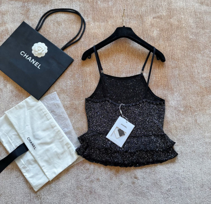 CHANE25SS Beaded Suspenders