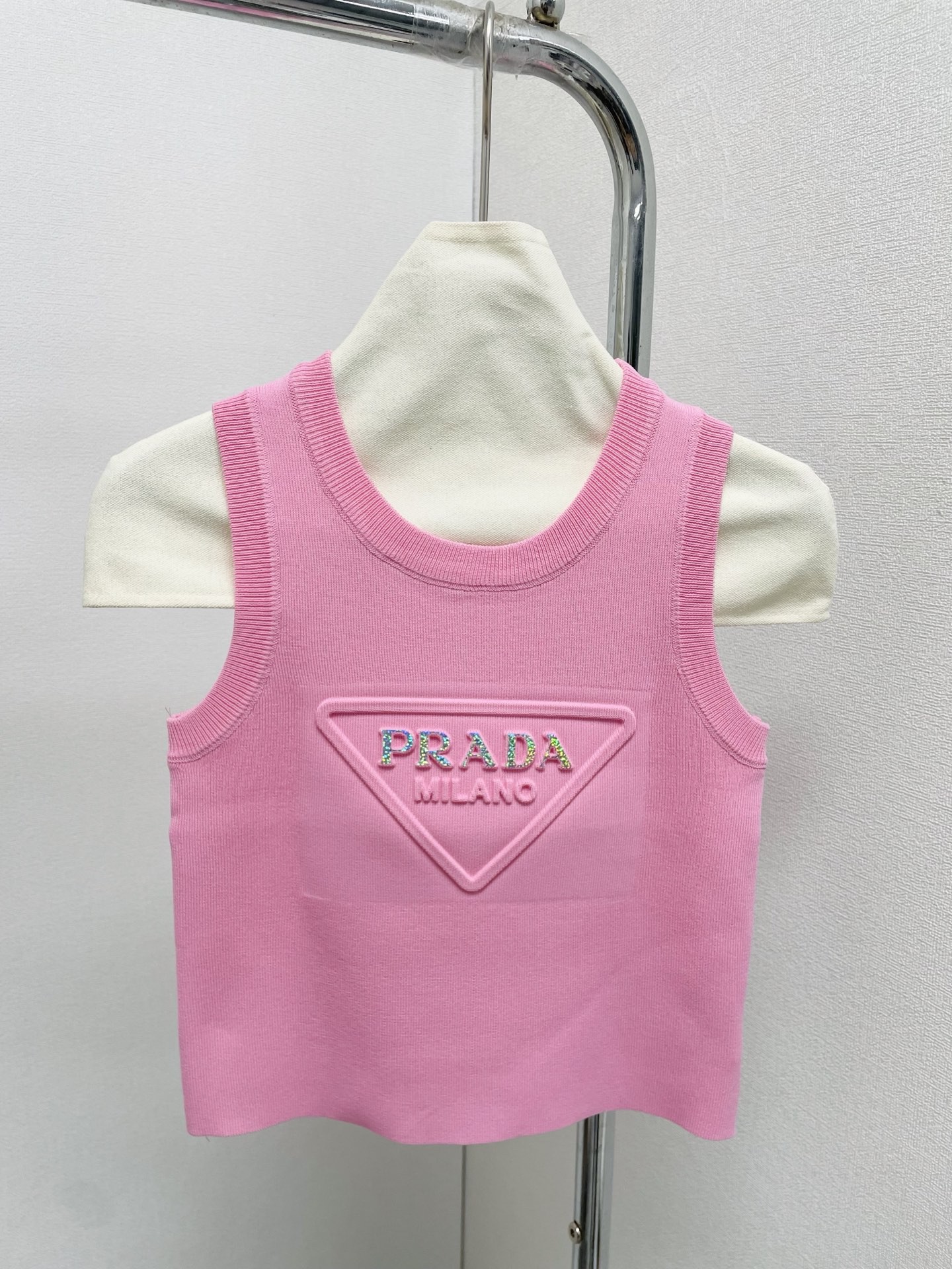 PRAD Stencil Knit Vest
