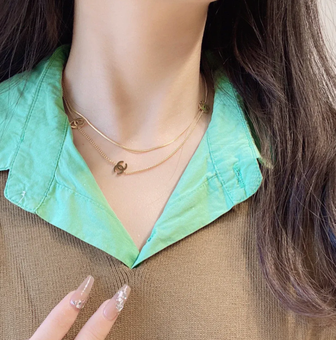 Ladies New Fashion Simple Necklace
