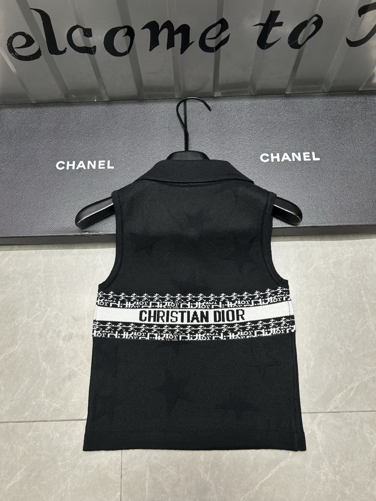 DIA 25SS Dark knit polo