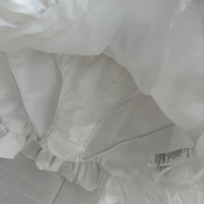 MIU Ballet Style False Two Piece Half Skirt