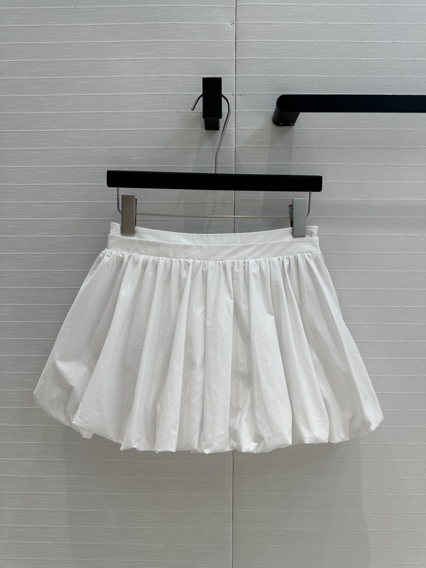 MIU Ballet Style False Two Piece Half Skirt