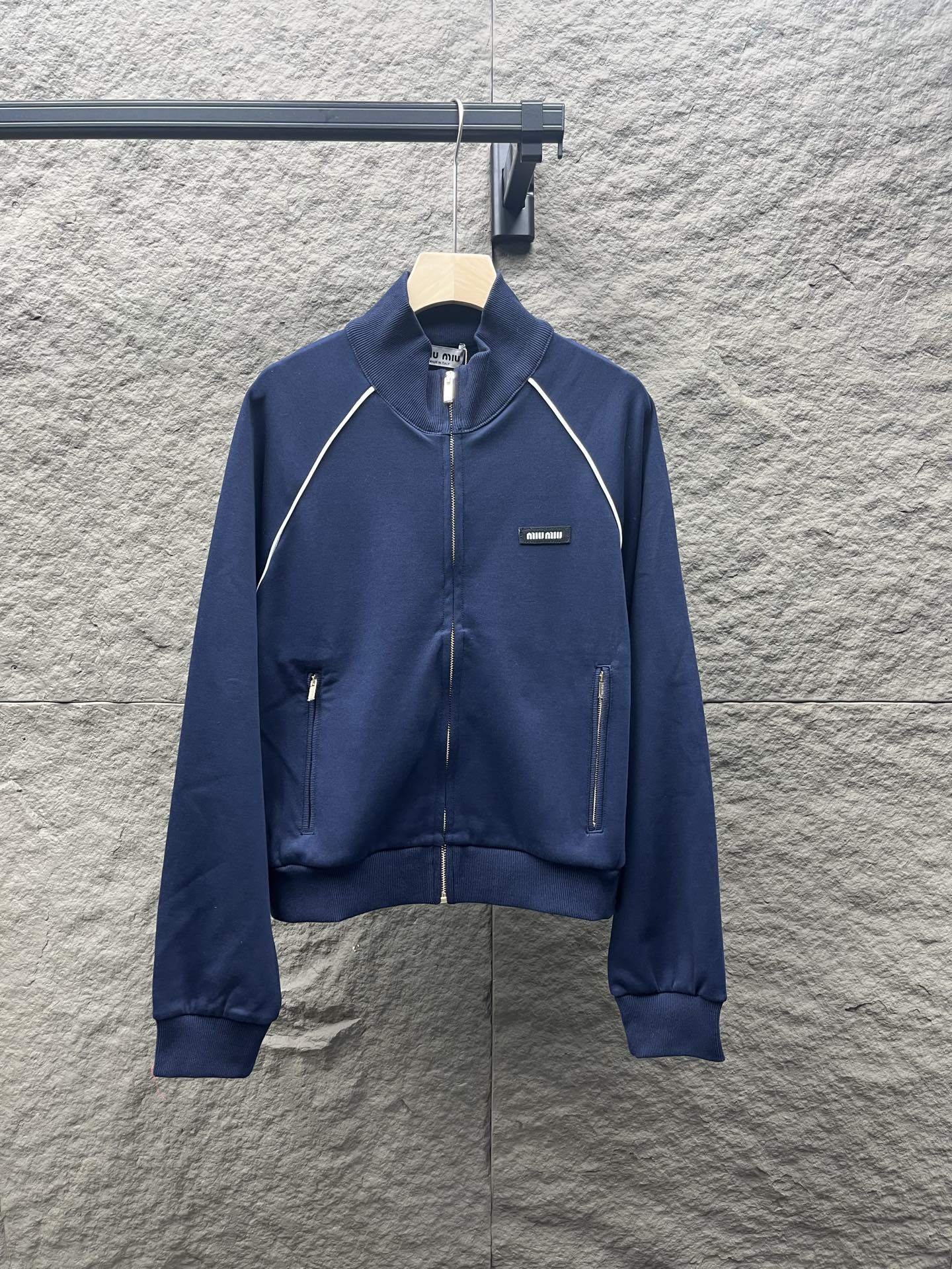 MIU25SS new zipper jacket