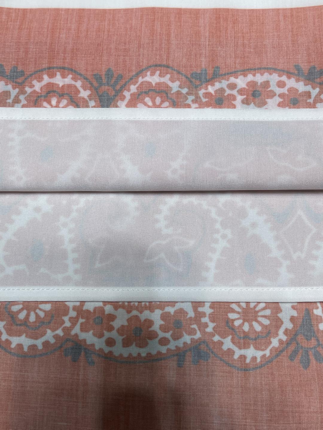 MIU25SS Printed Colorblocked Cotton Half Skirt