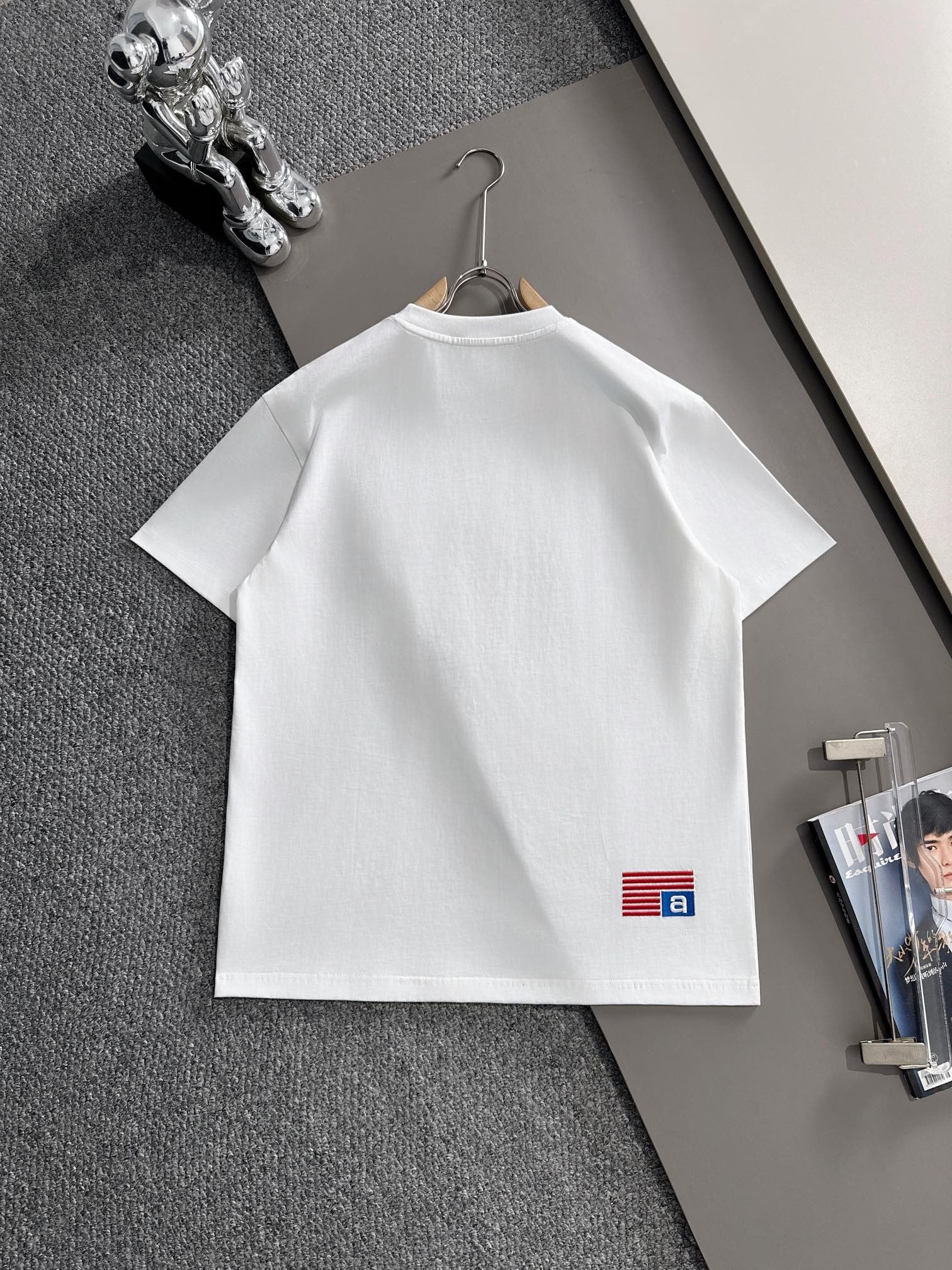 WANG short-sleeved shirt