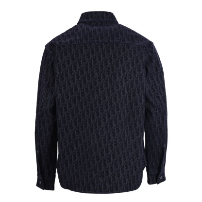 DIA  Printed denim long sleeved shirt