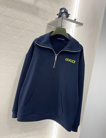 GG Stand up collar sports hoodie