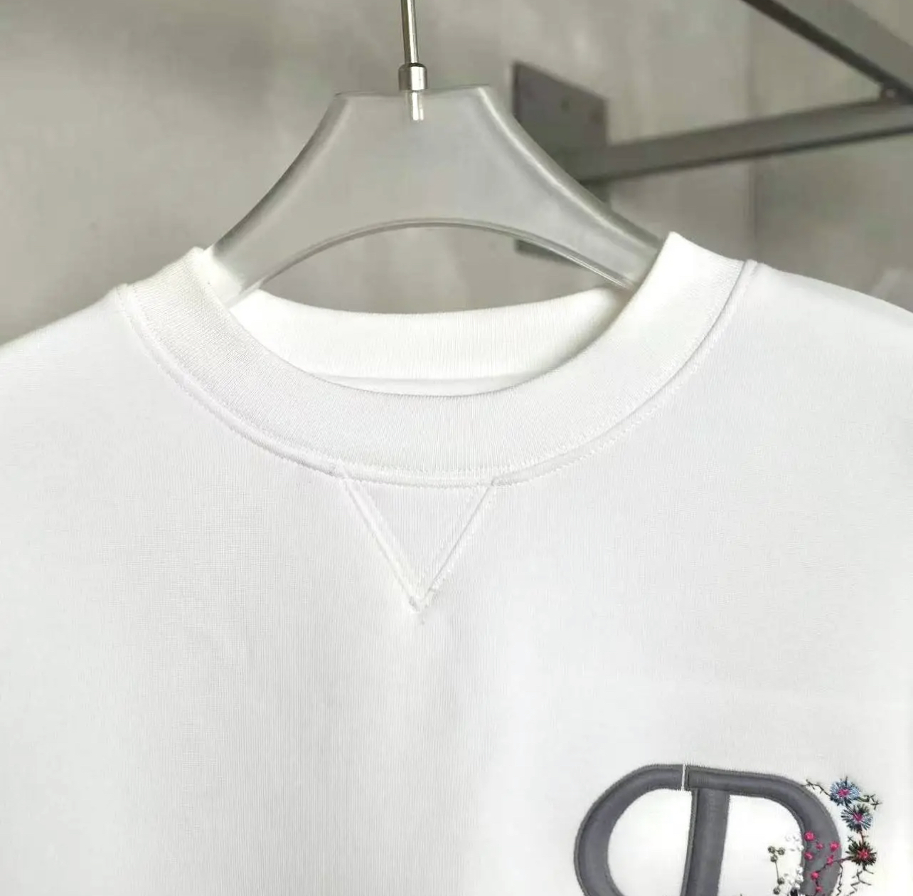 DIA Neymar's embroidered logo long pants hoodie