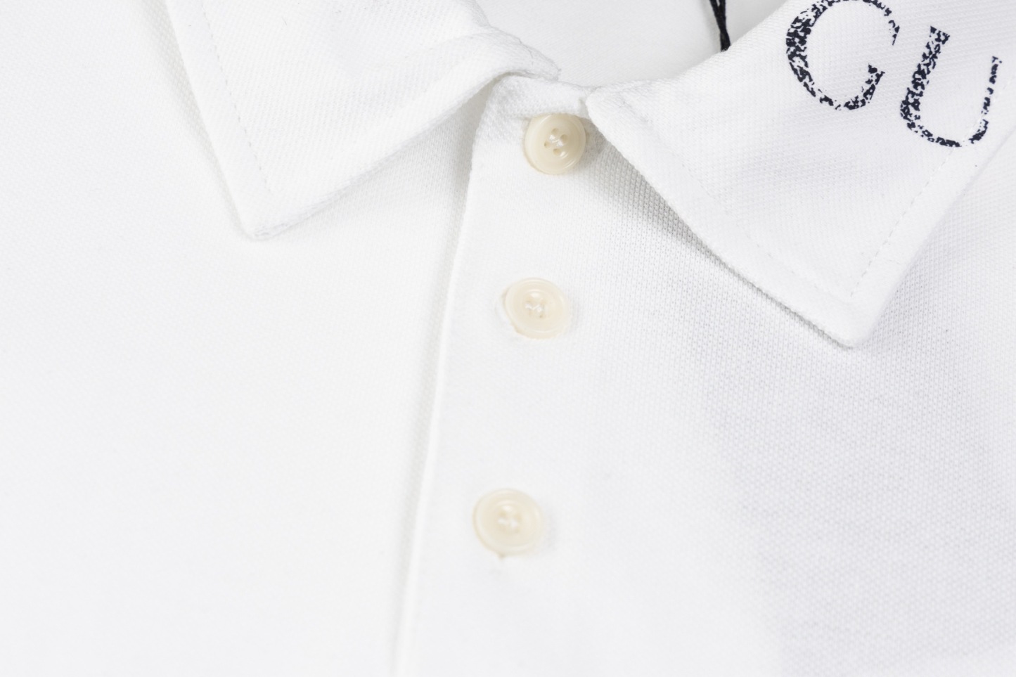 GG 25SS Collar printed polo shirt