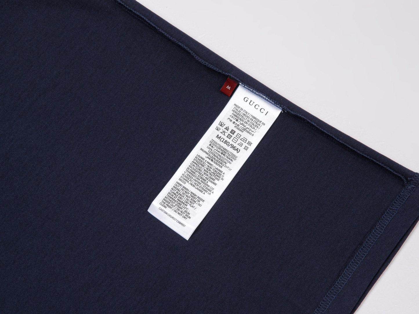 GG Color blocking printed logo short sleeved T-shirt