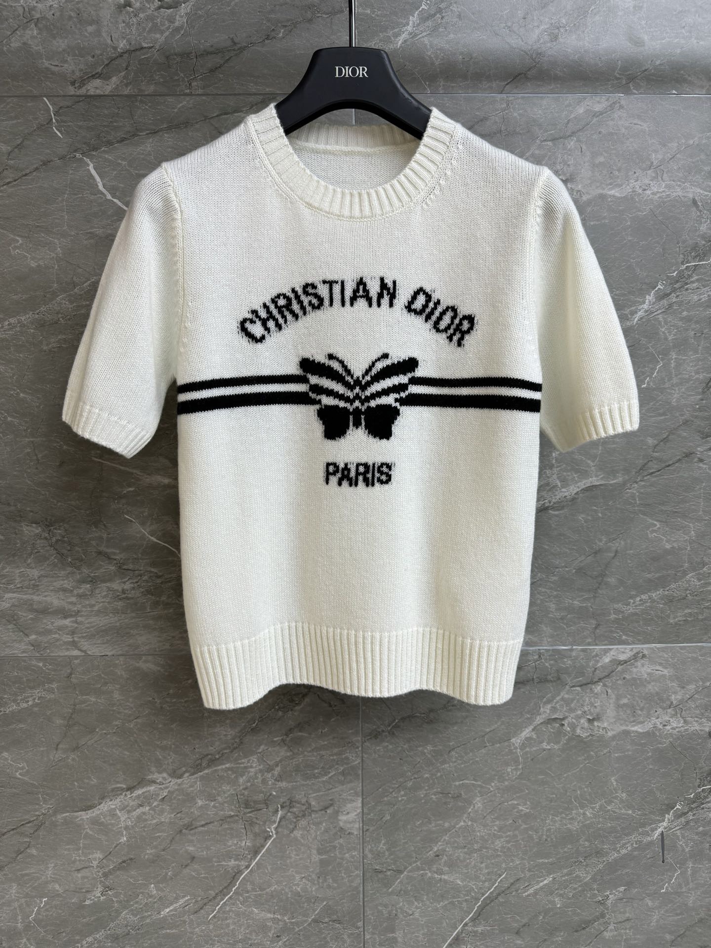 DD Butterfly Knitted Short Sleeve