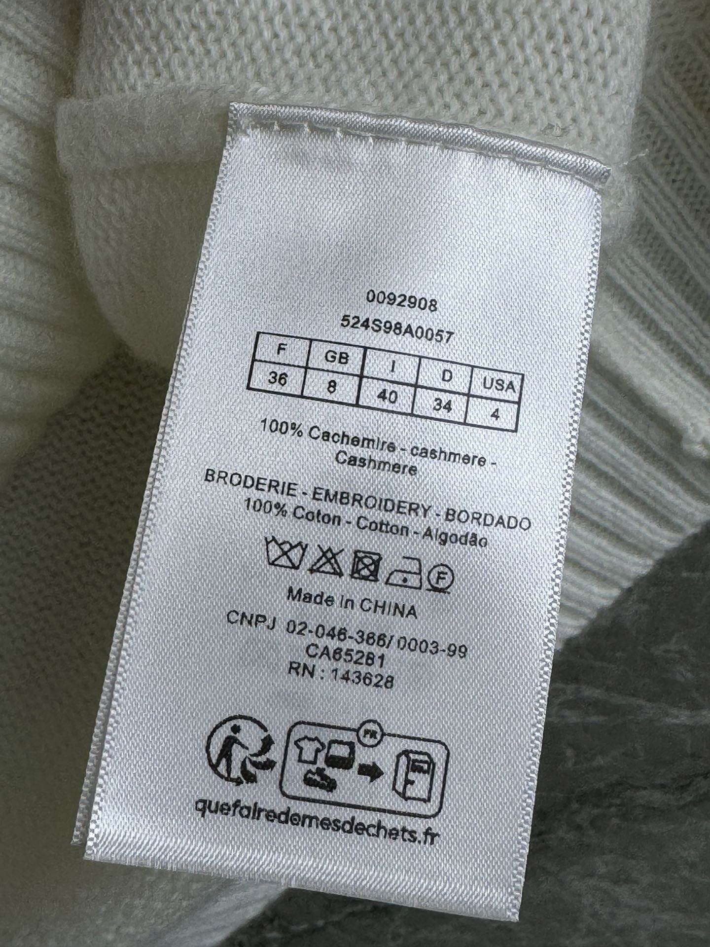 DD Butterfly Knitted Short Sleeve