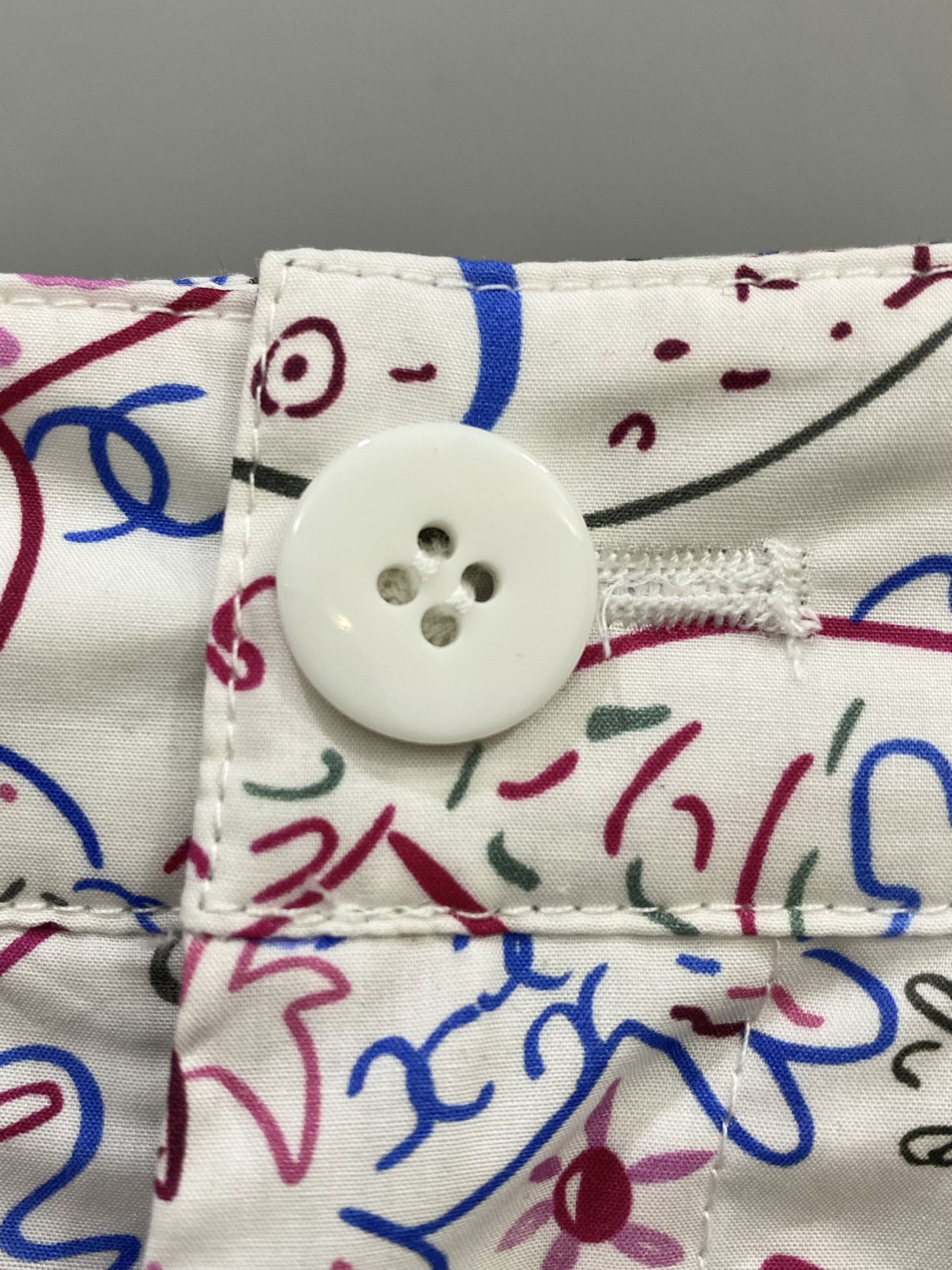 XX Full printed graffiti pants