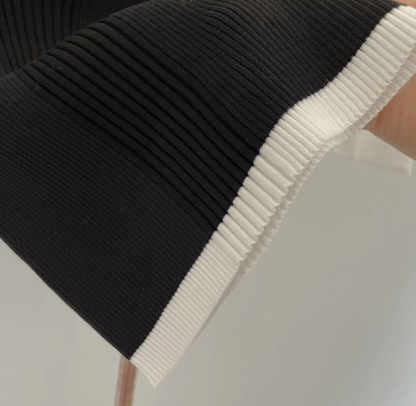 XX Hollow knit short sleeves