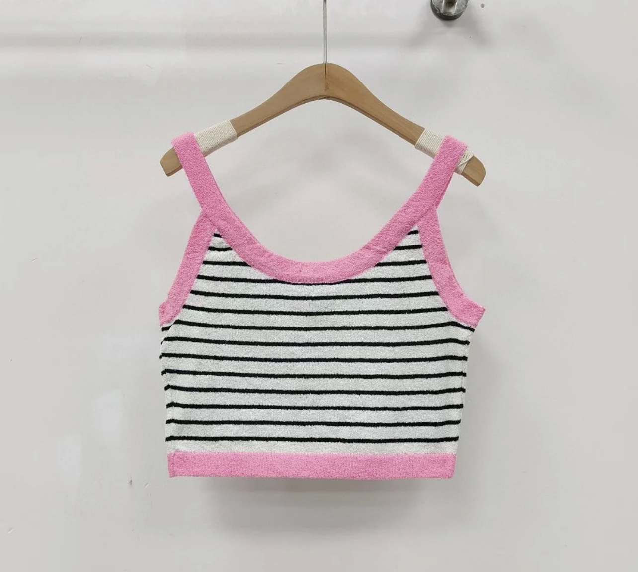 XX Customized Knitted Fabric Strap with Color Bar