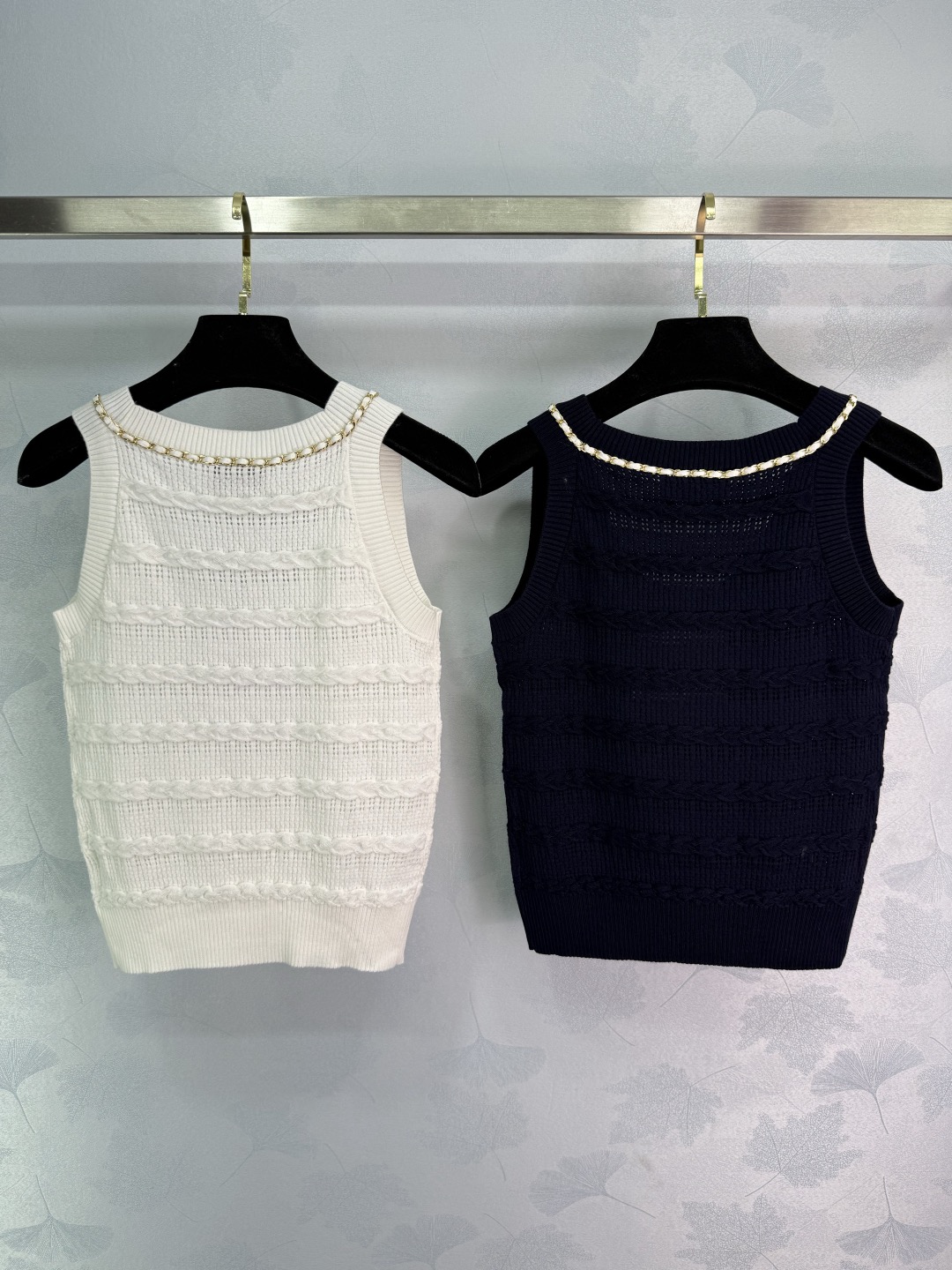 CC 25SS Chain knitted vest