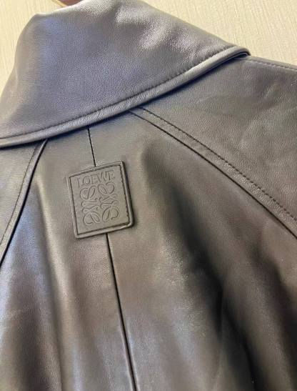 LEW Balloon leather jacket