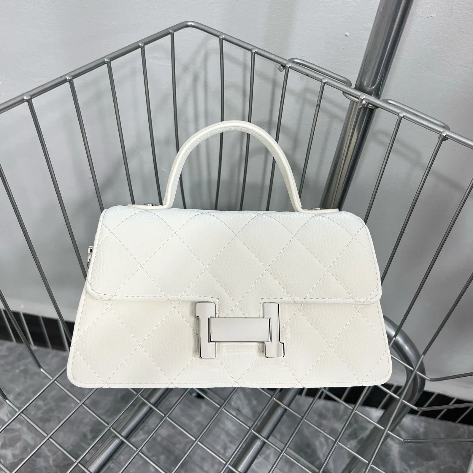 Women's High-looking Hand-held Crossbody Chain Leather Double Shoulder