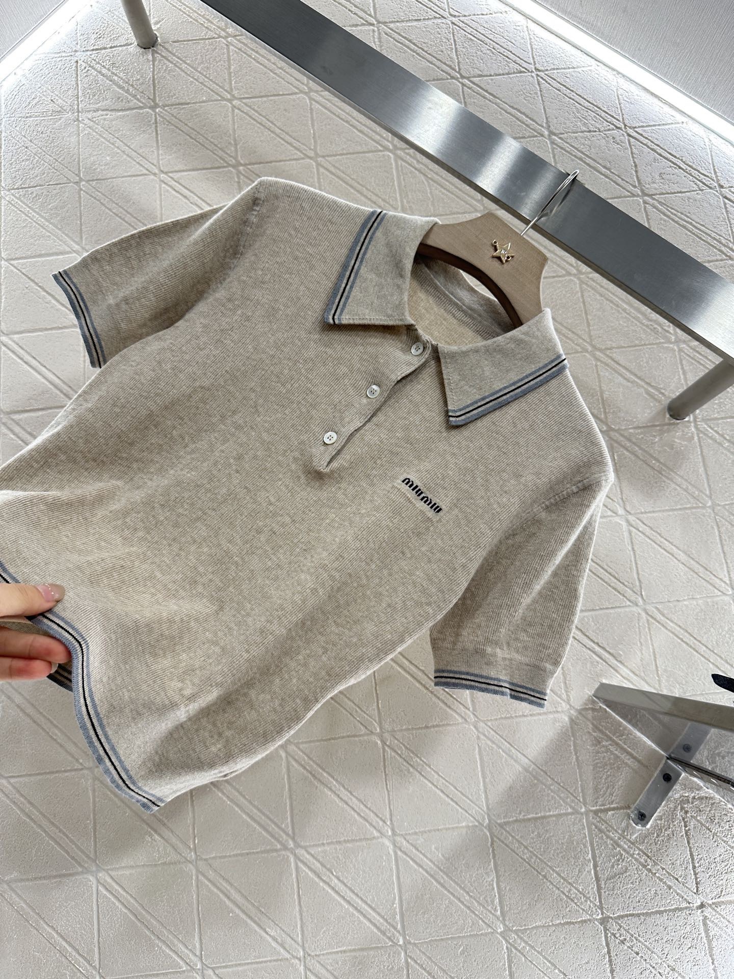 MM 2025SS Collar Knitted Polo