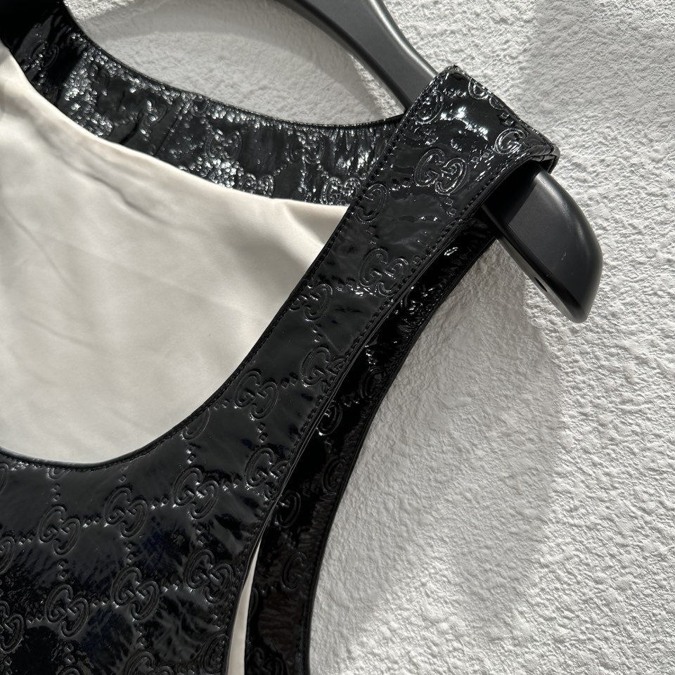 GG Sheepskin vest dress