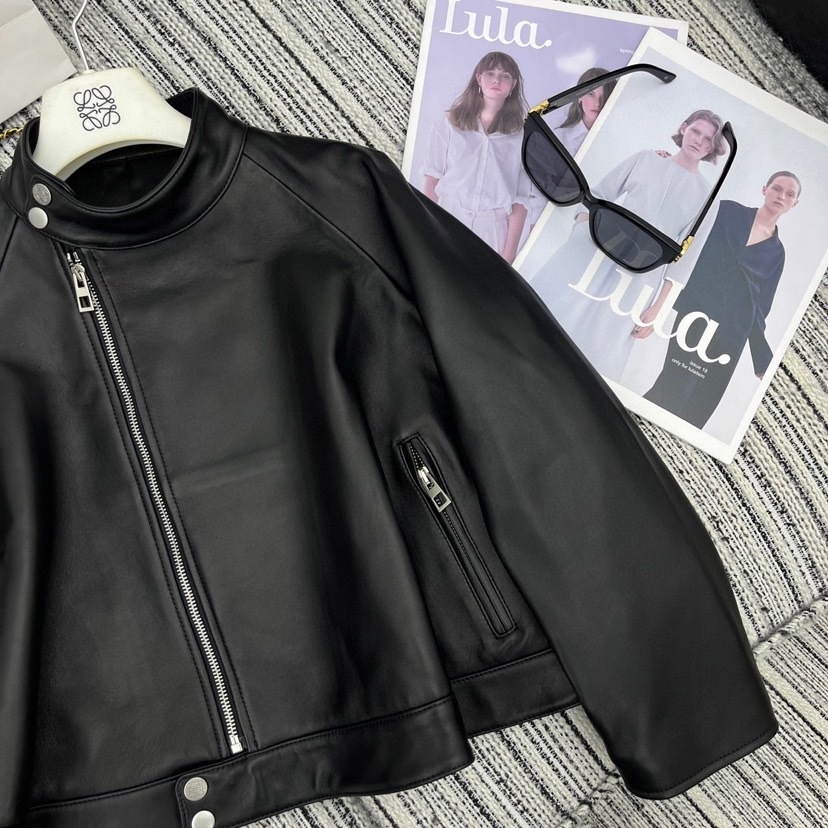 LEW 25SS Cape leather jacket