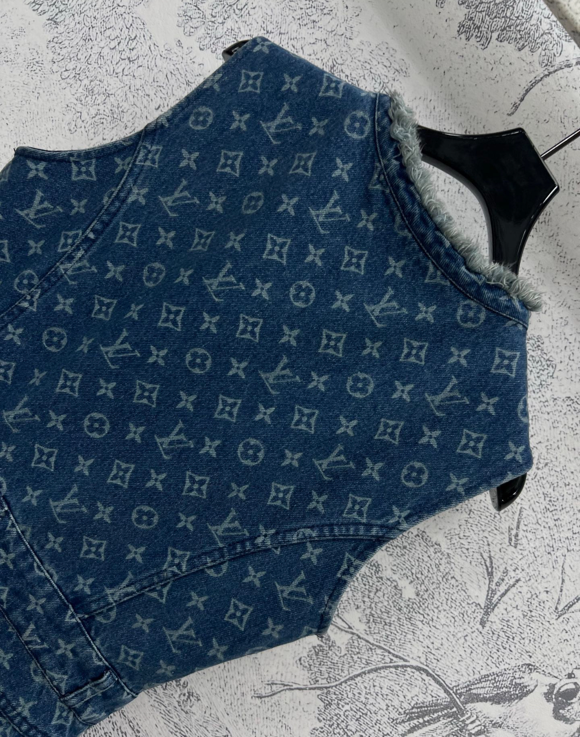 1V 25SS Old Fashioned Denim Zipper Dress