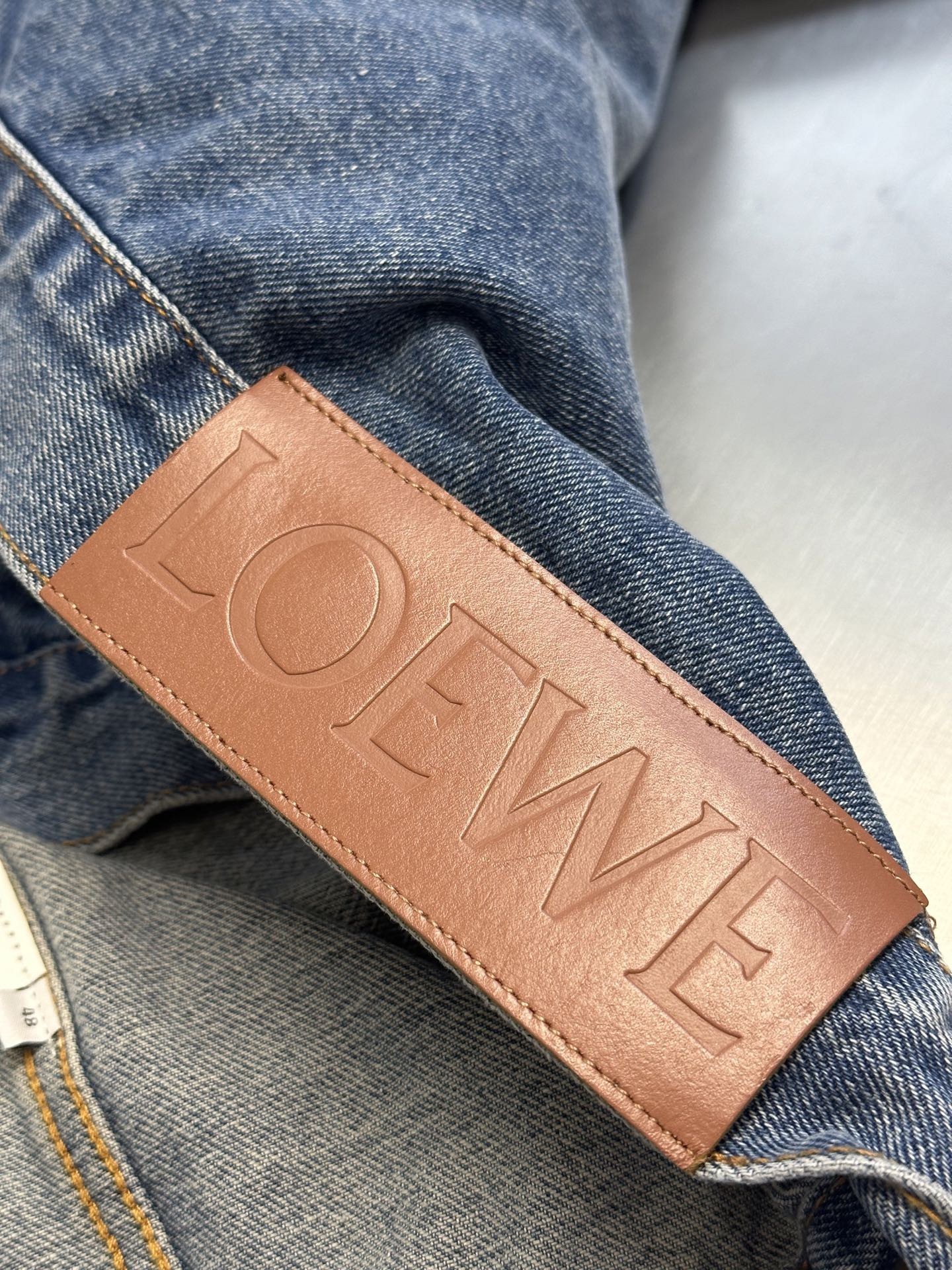LEW 2025SS Elbow logo denim jacket