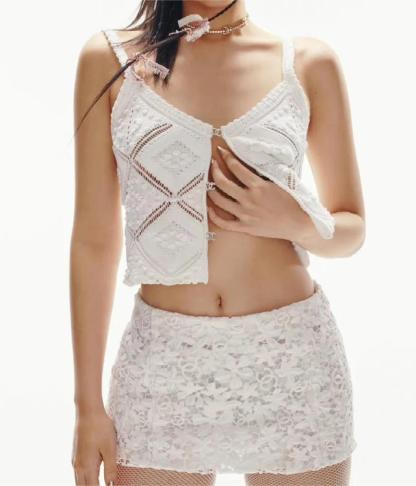 CHANE diamonds Buckle camisole top