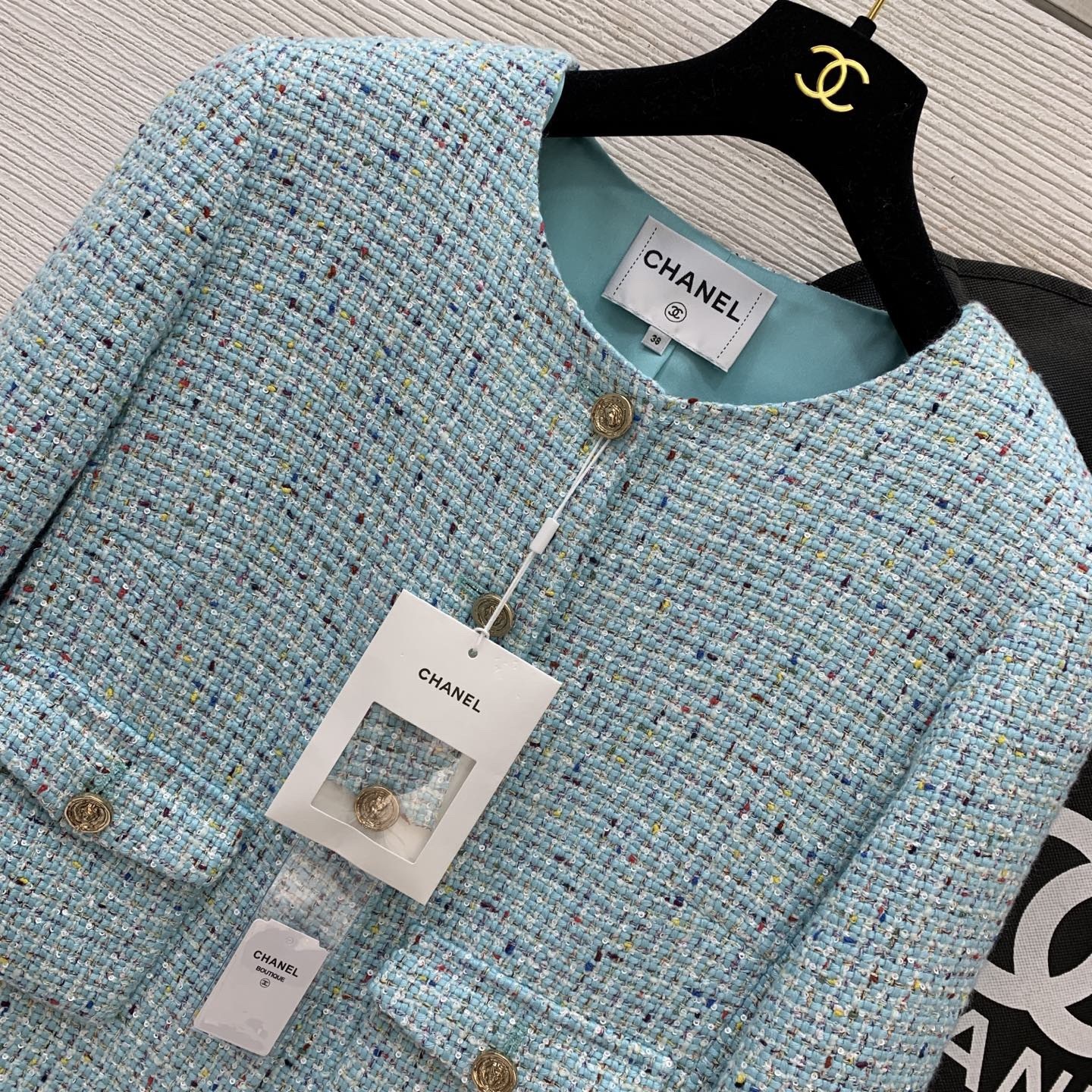 CC 25SS Coarse woolen coat