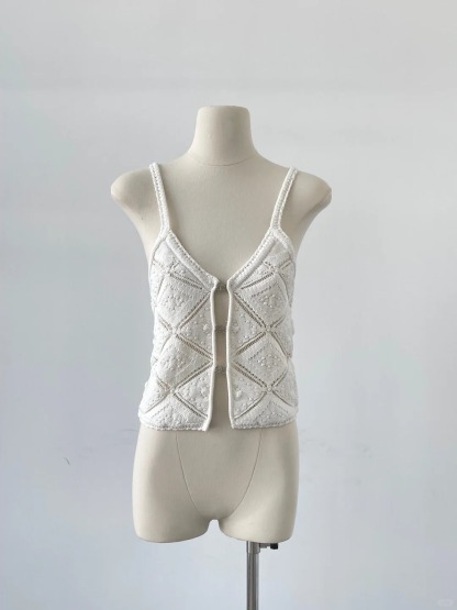 CHANE diamonds Buckle camisole top