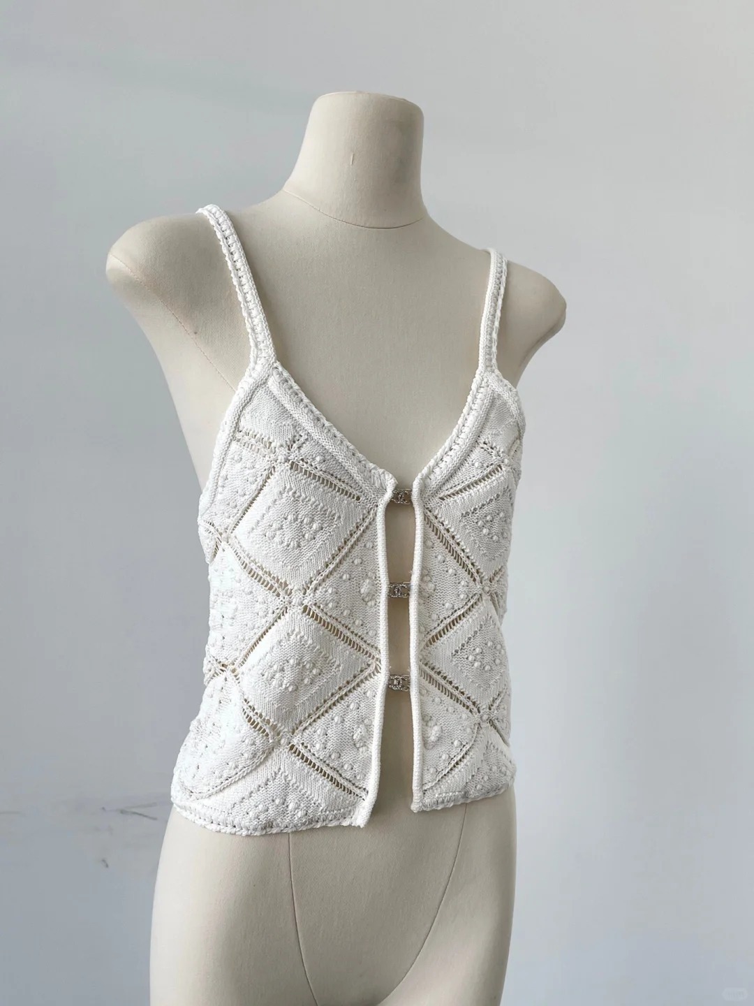 CHANE diamonds Buckle camisole top