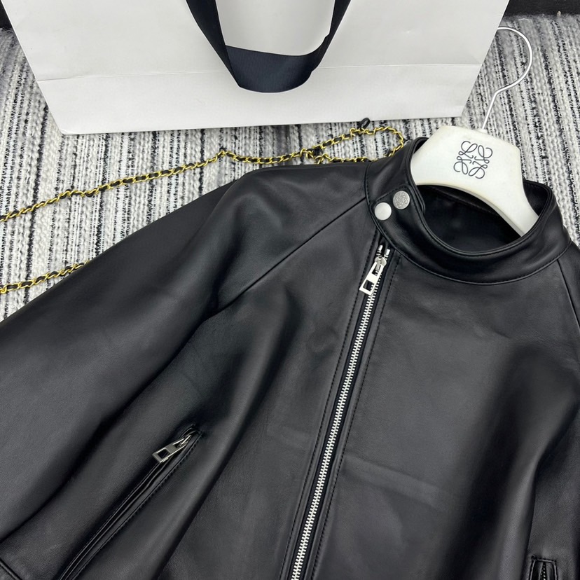 LEW 25SS Cape leather jacket