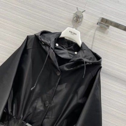 PP Detachable hat waist waist jacket