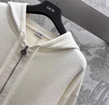 LEW Loewe hooded knitted shirt